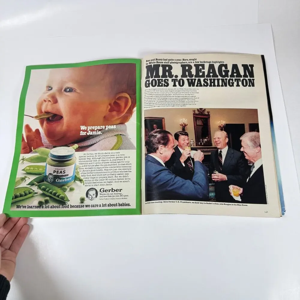 Vintage LIFE Magazine January 1981 Special Issue Princess Diana Reagan Pope Paul